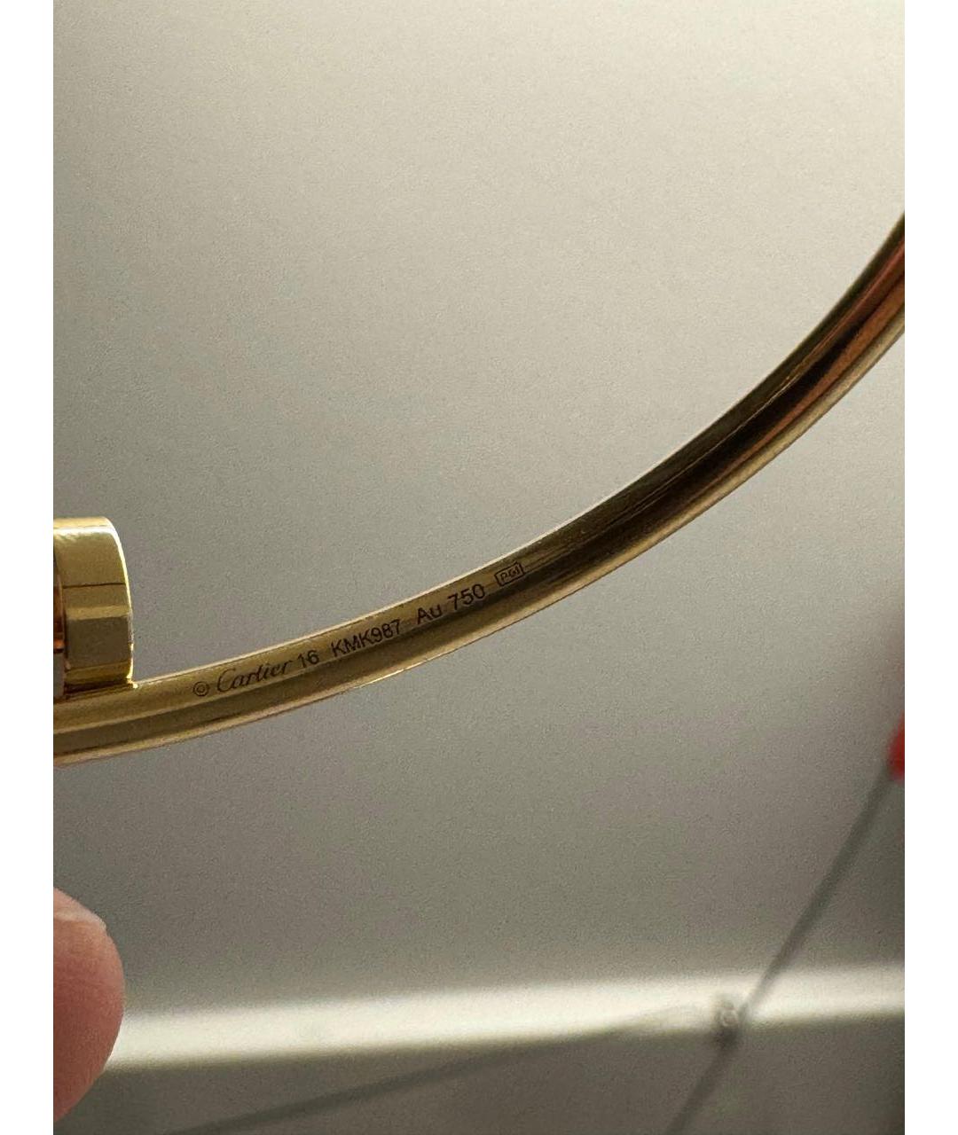 CARTIER Золотой браслет из желтого золота, фото 5