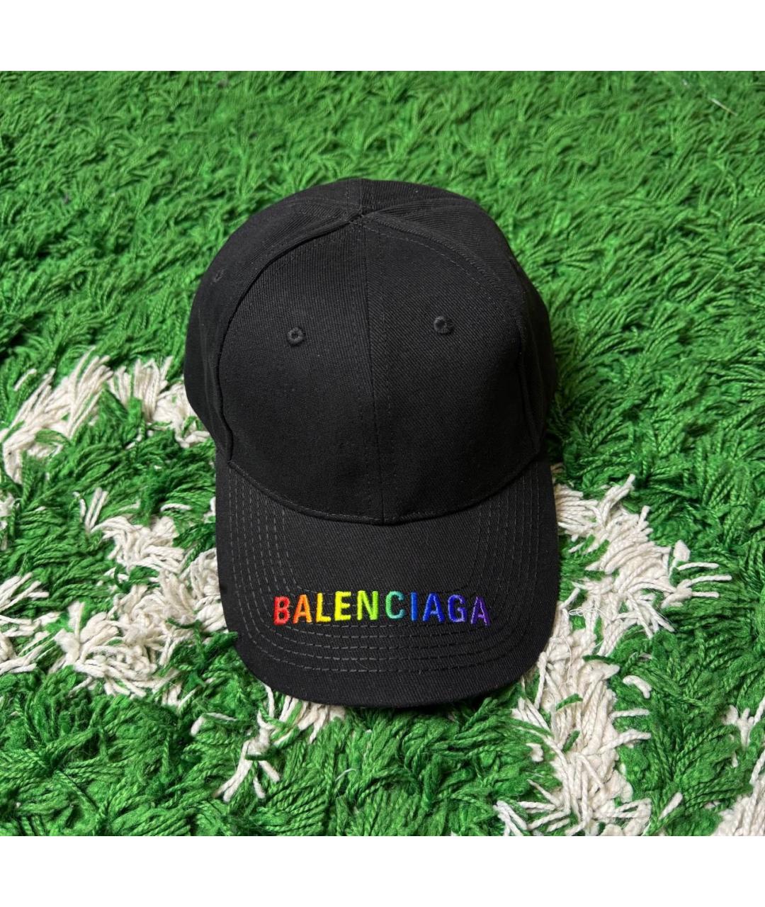 BALENCIAGA Черная кепка/бейсболка, фото 5