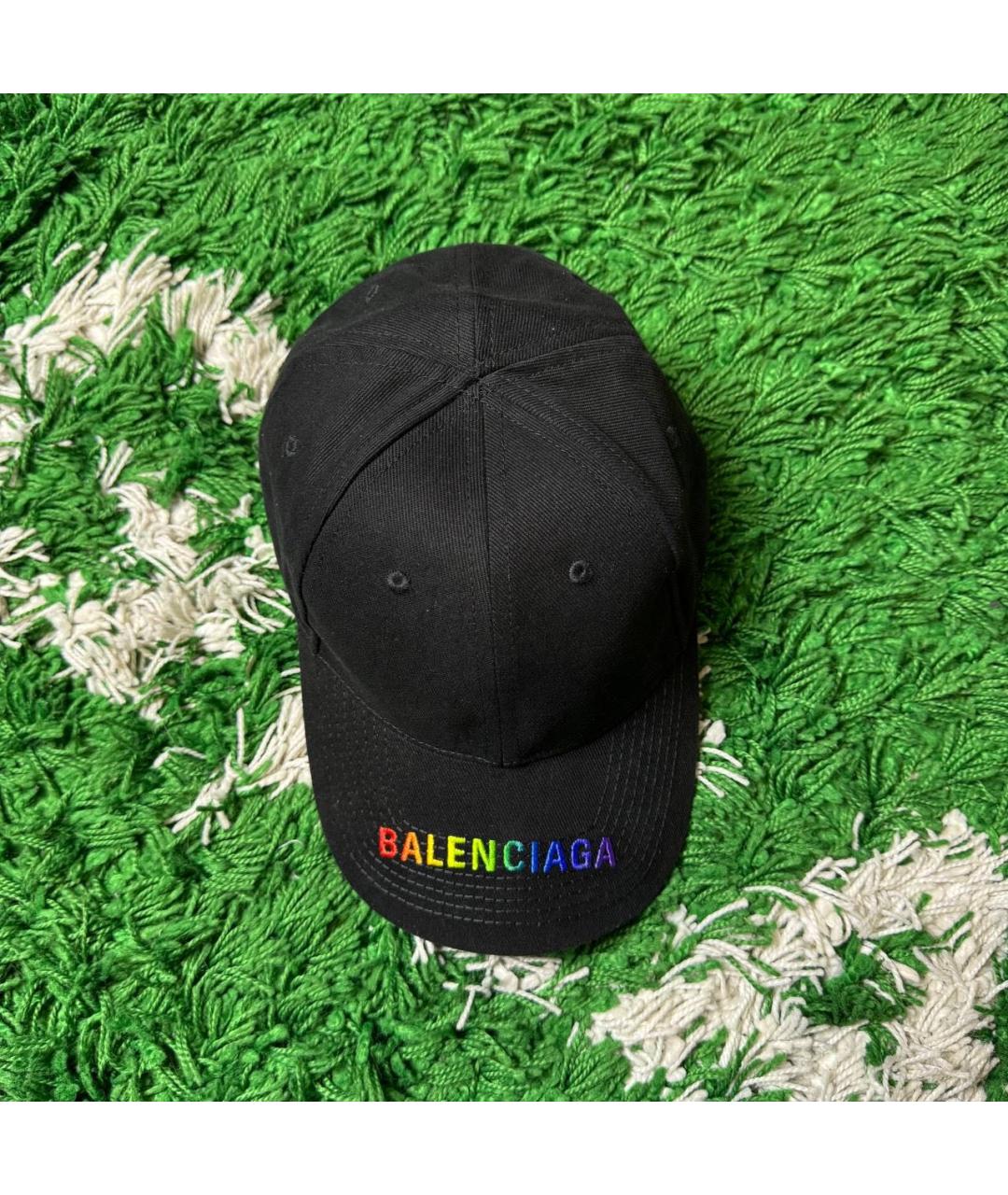 BALENCIAGA Черная кепка/бейсболка, фото 3