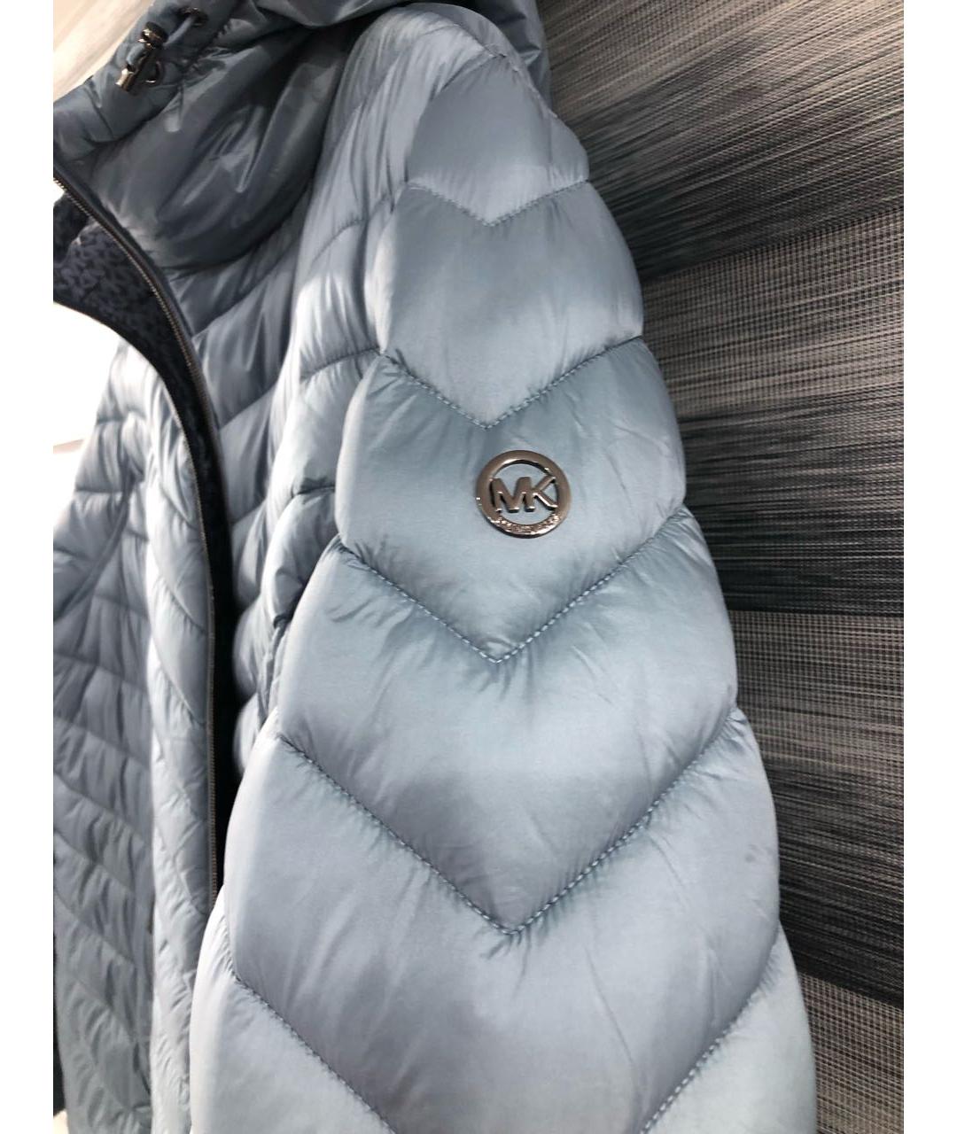 MICHAEL KORS Синяя полиэстеровая куртка, фото 6