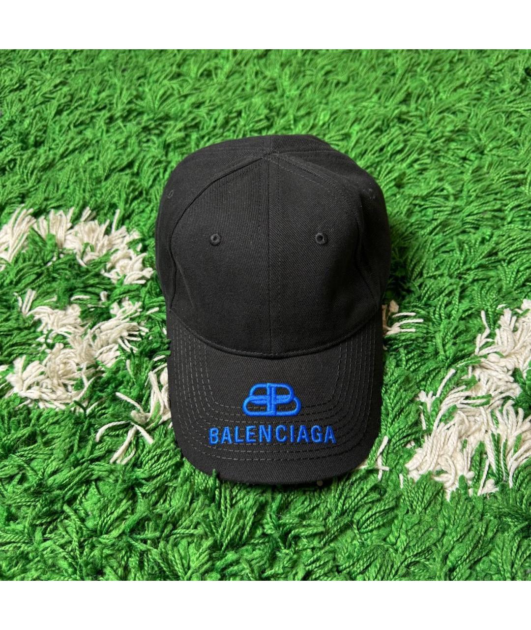 BALENCIAGA Черная кепка/бейсболка, фото 2