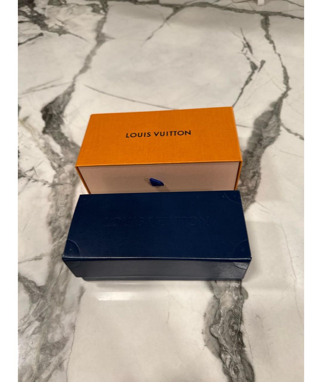 LOUIS VUITTON Черные пластиковые солнцезащитные очки, фото 4