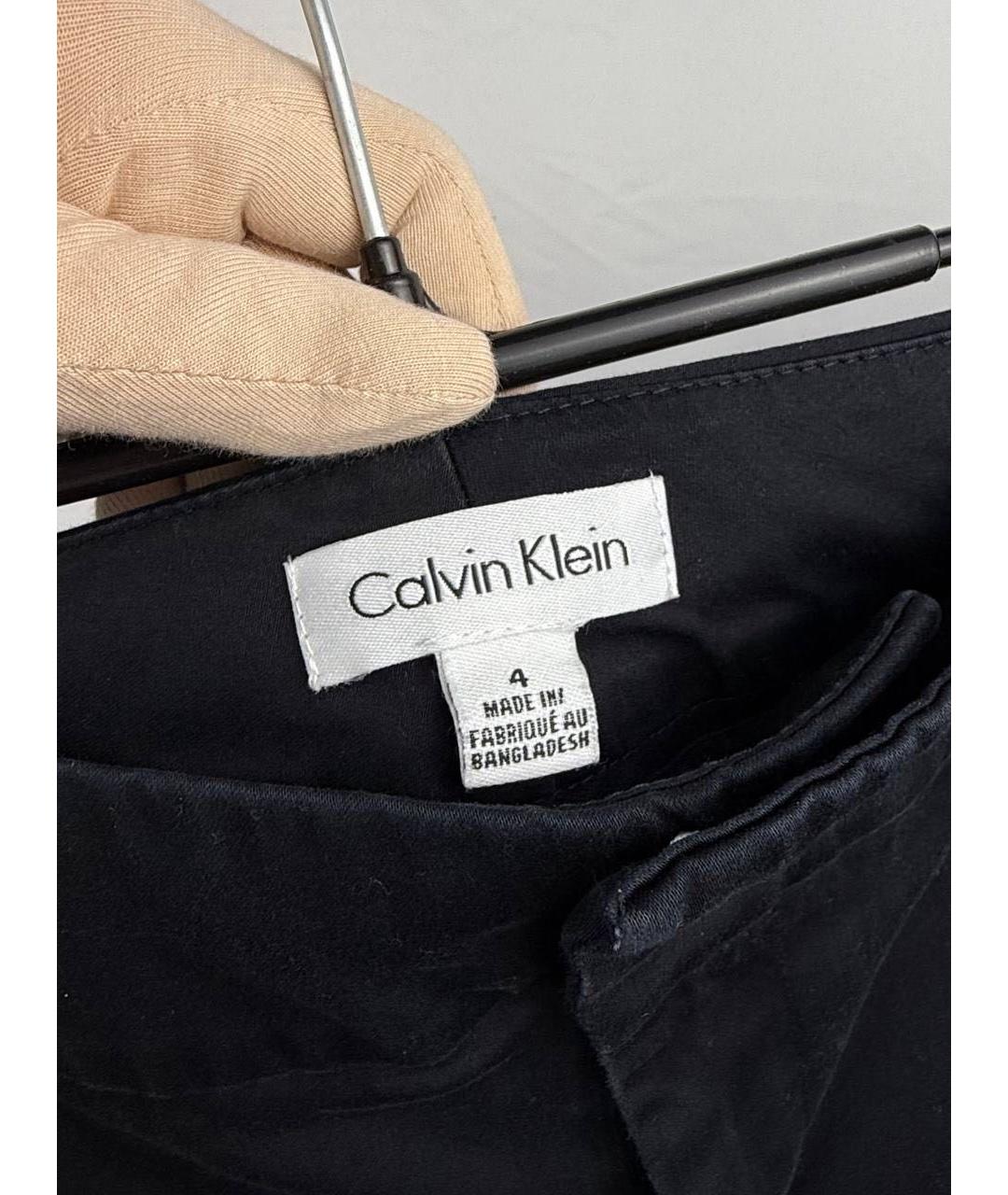 CALVIN KLEIN Черные хлопковые шорты, фото 4