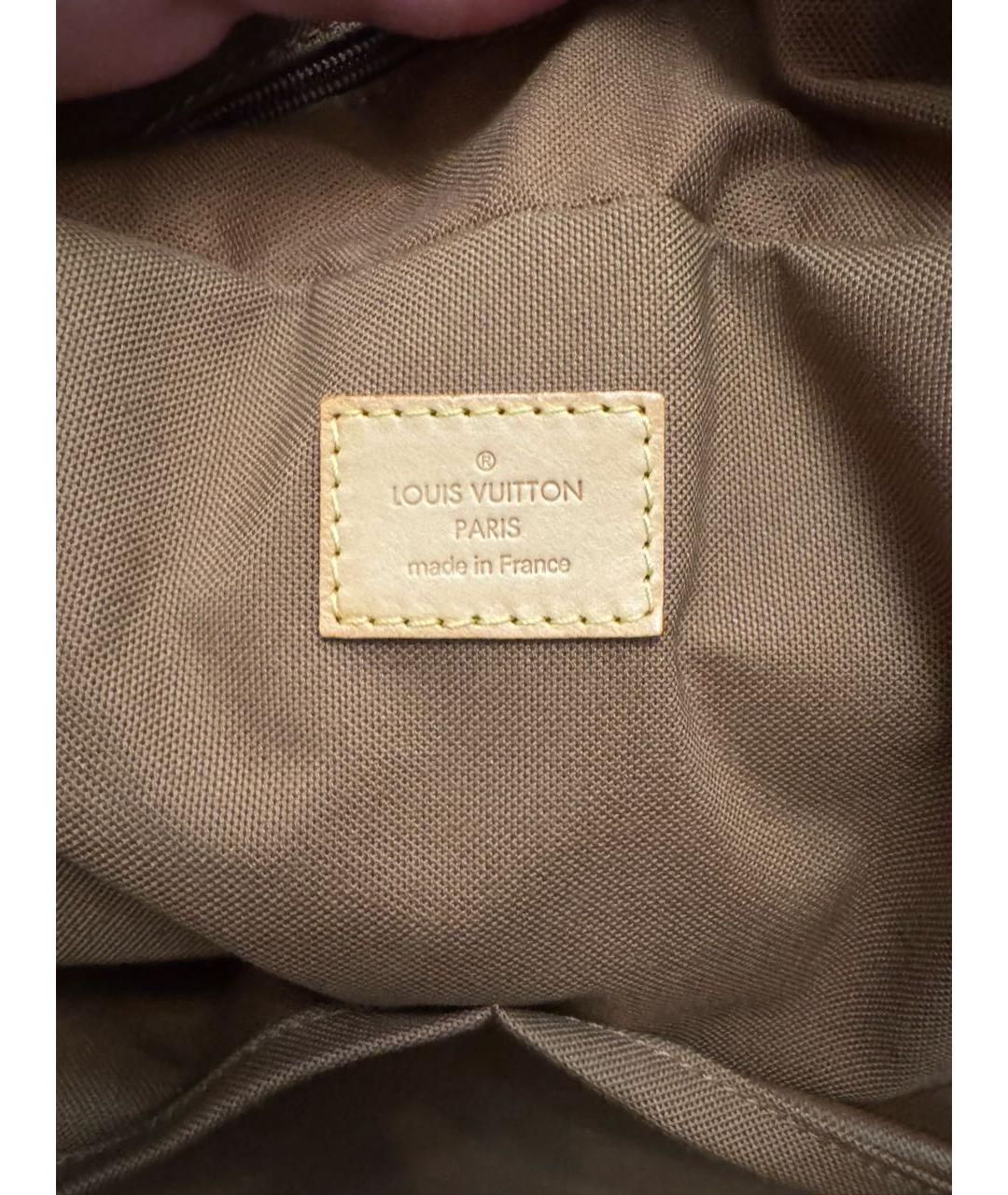 LOUIS VUITTON Коричневый чемодан, фото 7