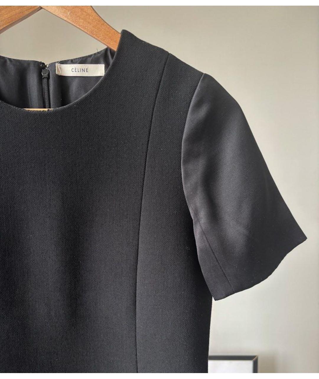 CELINE Черное коктейльное платье, фото 4