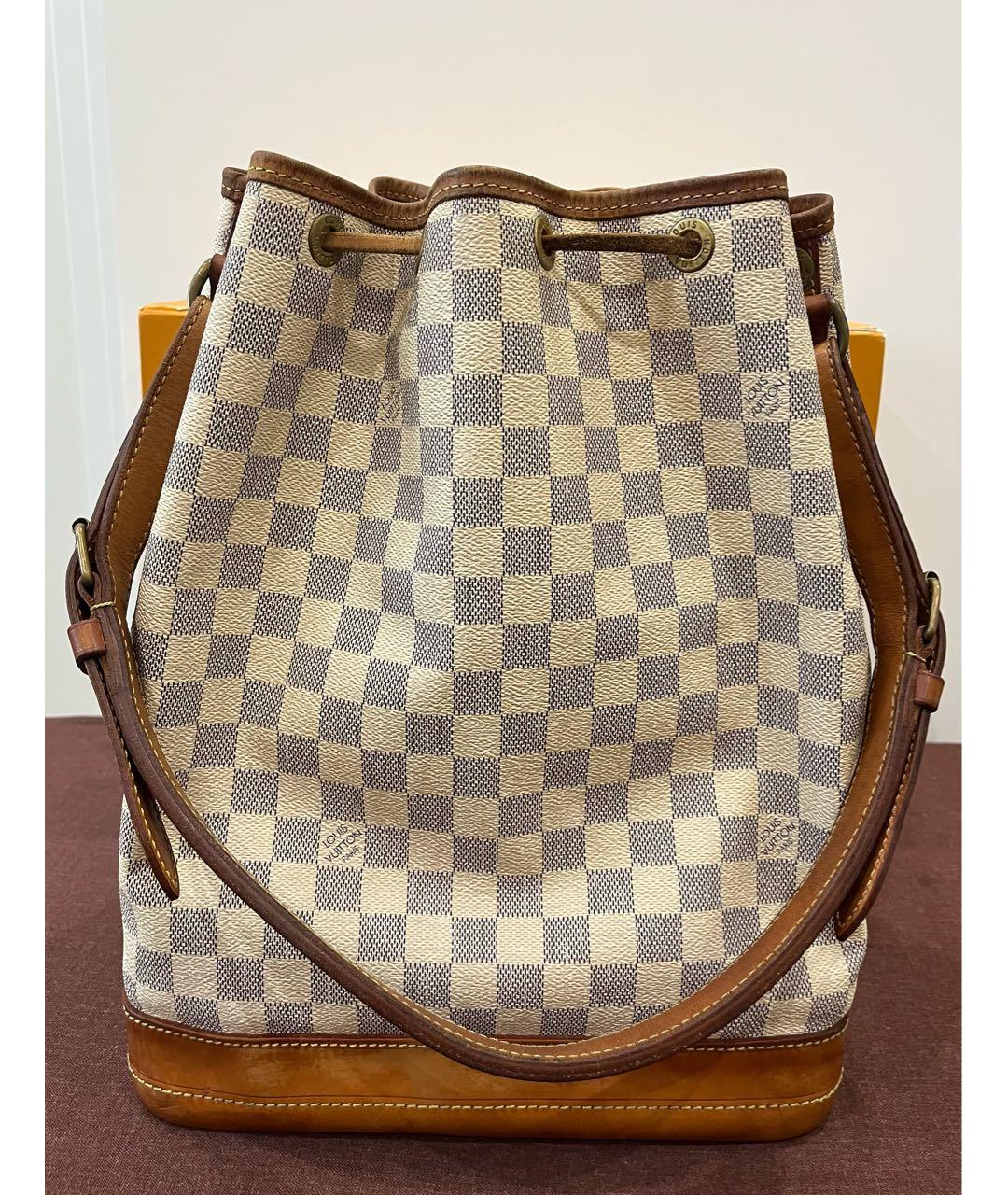 LOUIS VUITTON Белая сумка через плечо, фото 3