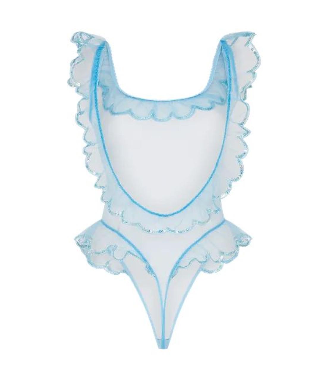 AGENT PROVOCATEUR Голубое боди, фото 2