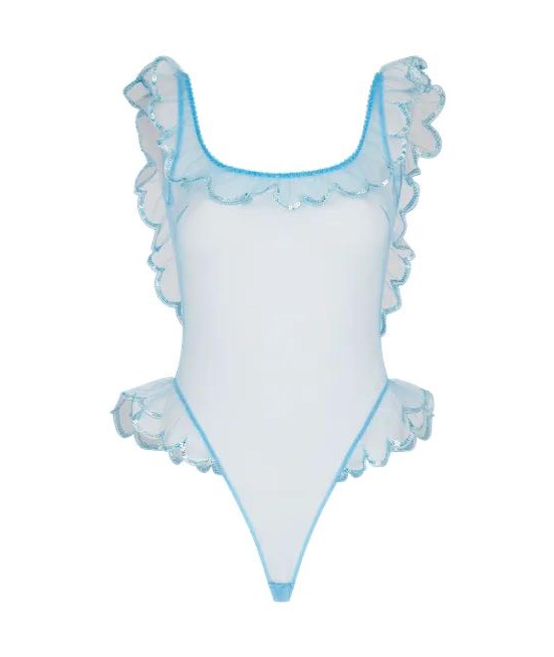 AGENT PROVOCATEUR Голубое боди, фото 1
