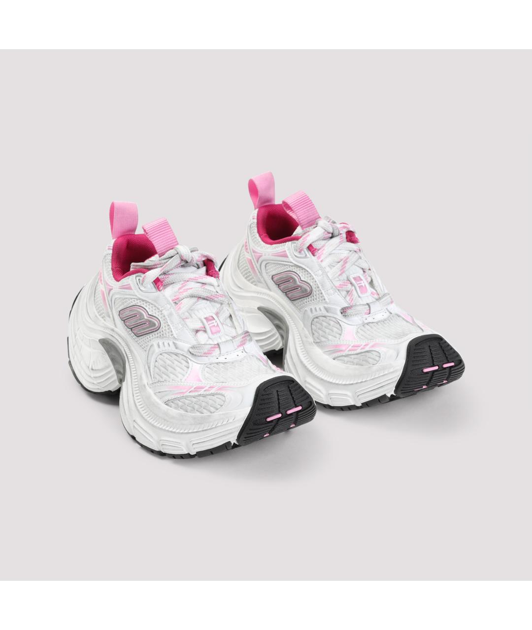 BALENCIAGA Белые кроссовки, фото 4