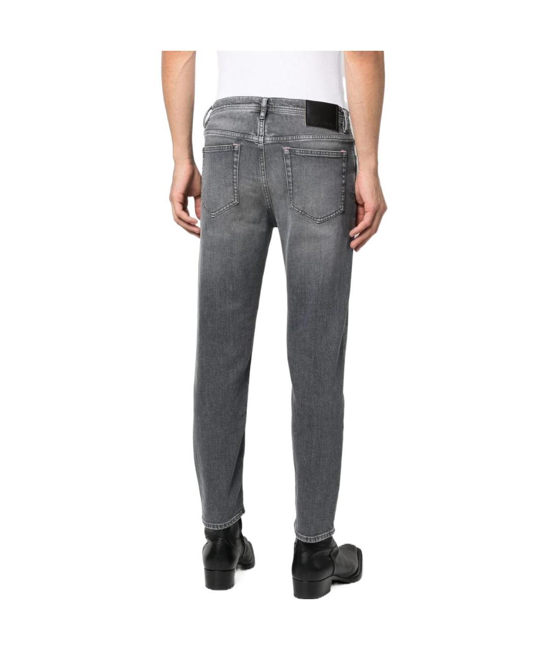 ACNE STUDIOS Черные прямые джинсы, фото 3