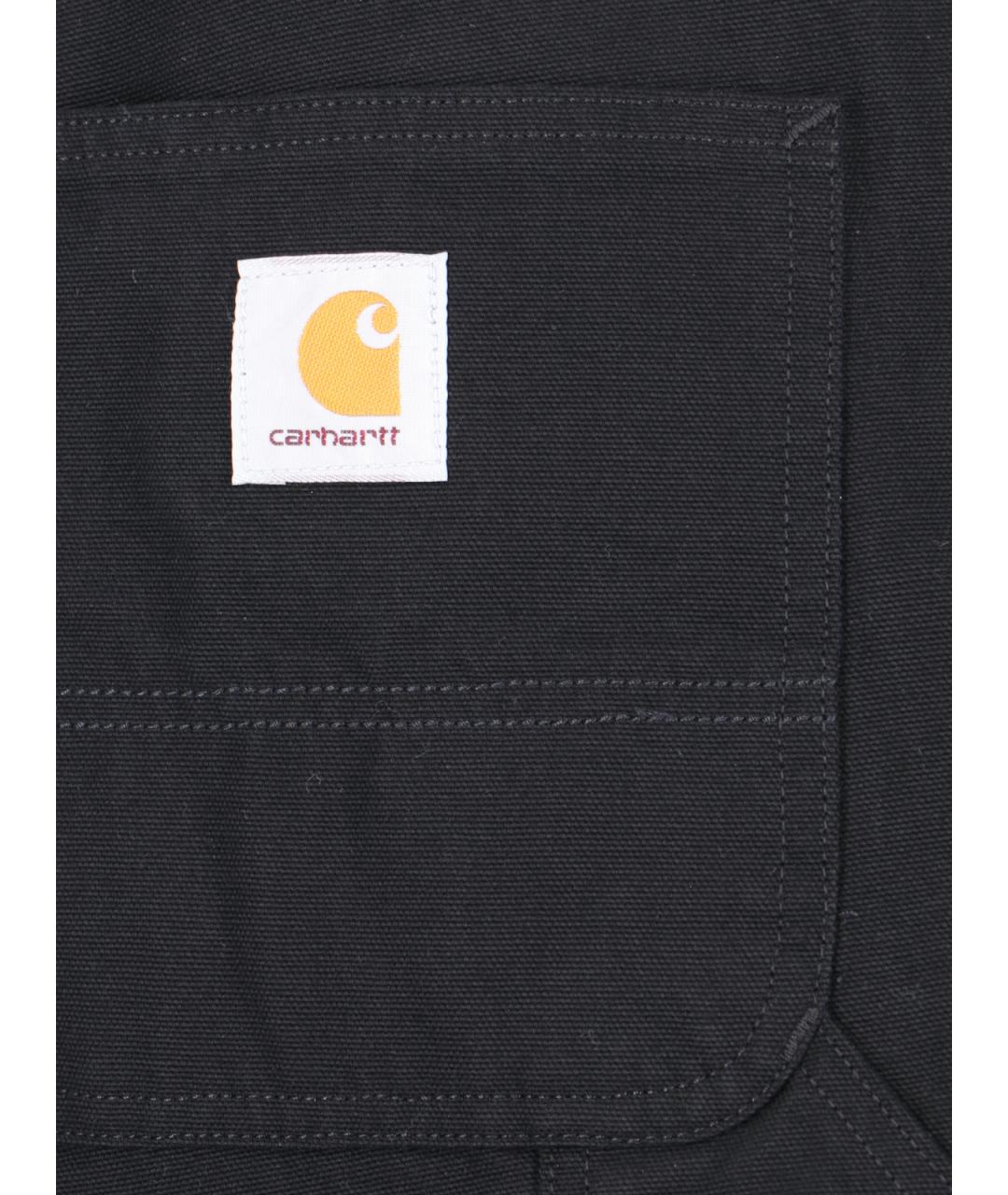CARHARTT WIP Черные хлопковые повседневные брюки, фото 4
