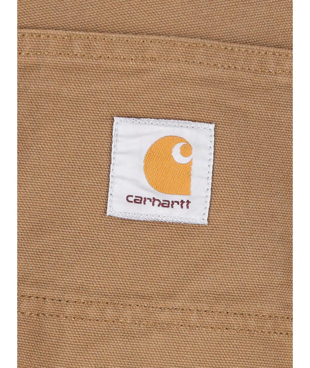CARHARTT WIP Бежевые хлопковые повседневные брюки, фото 4