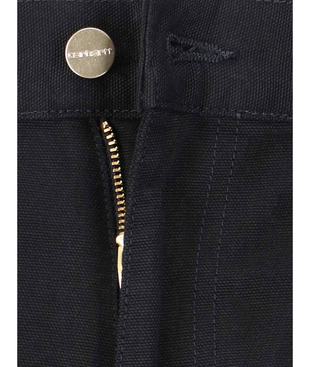 CARHARTT WIP Черные хлопковые повседневные брюки, фото 5