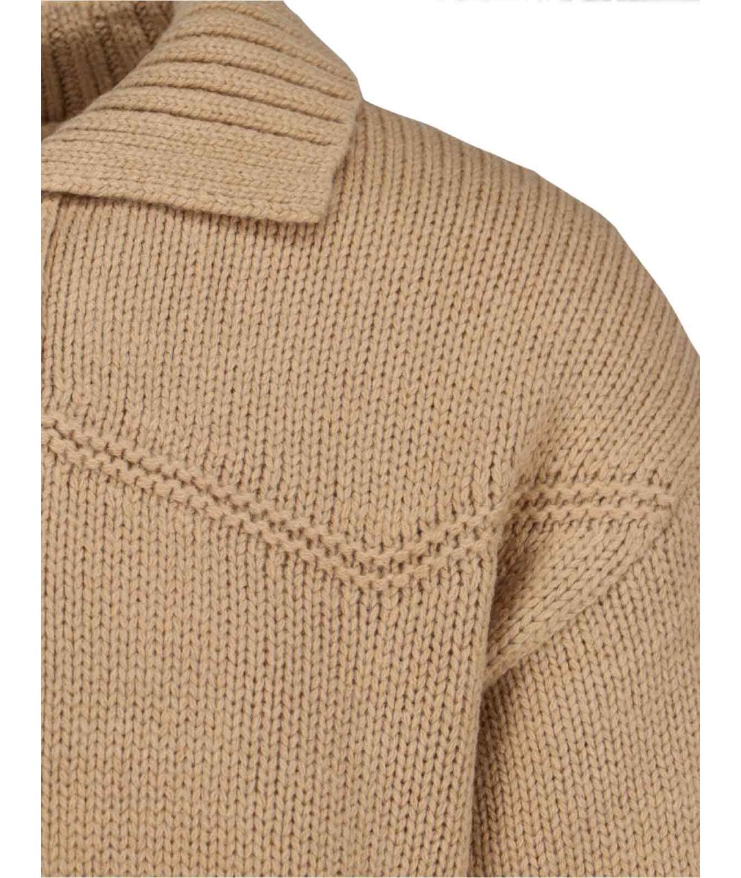 CARHARTT WIP Бежевый кардиган, фото 5