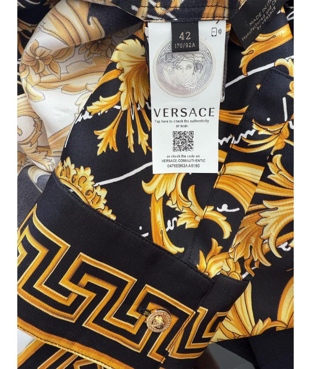VERSACE Шелковое вечернее платье, фото 7