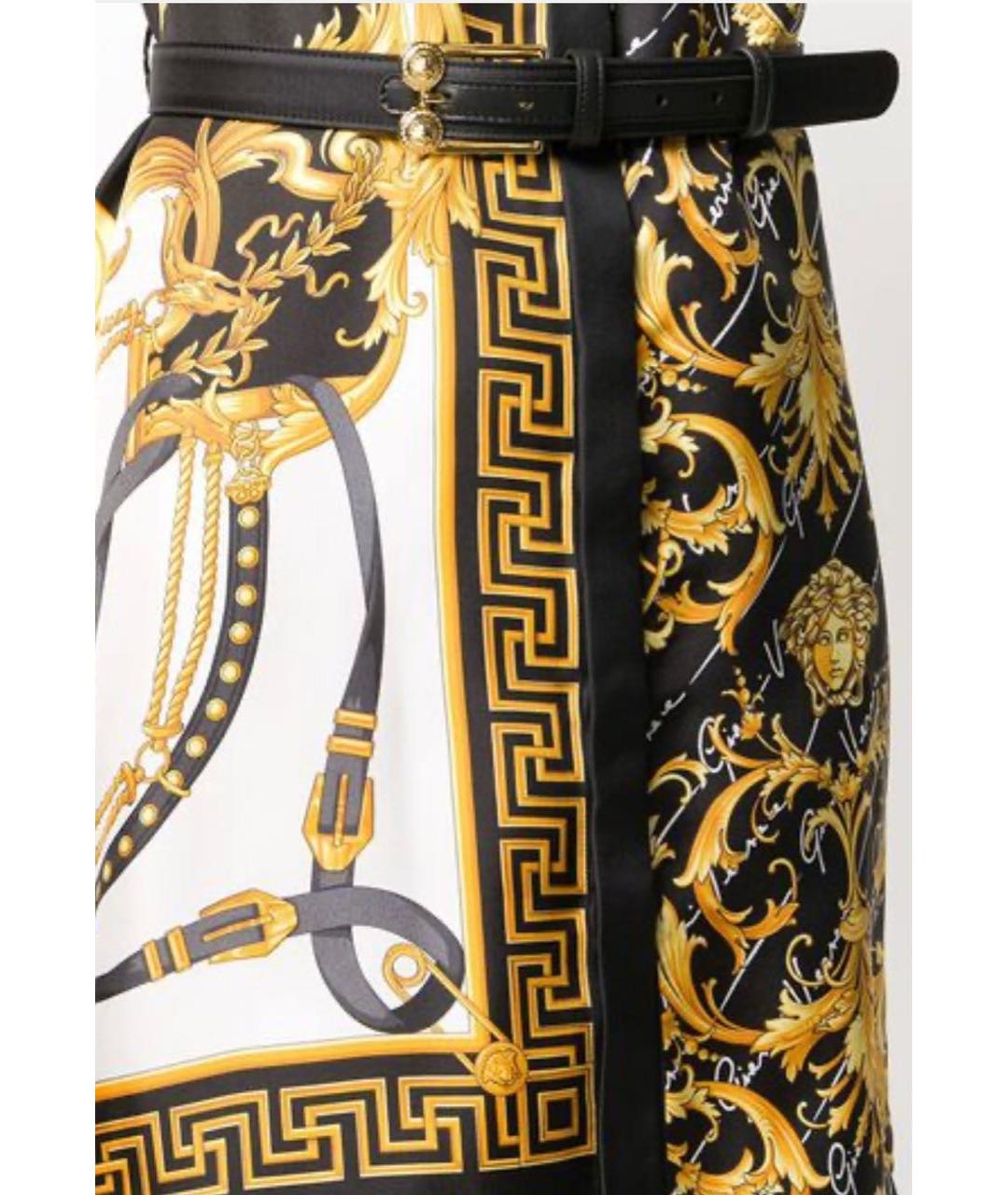 VERSACE Шелковое вечернее платье, фото 3