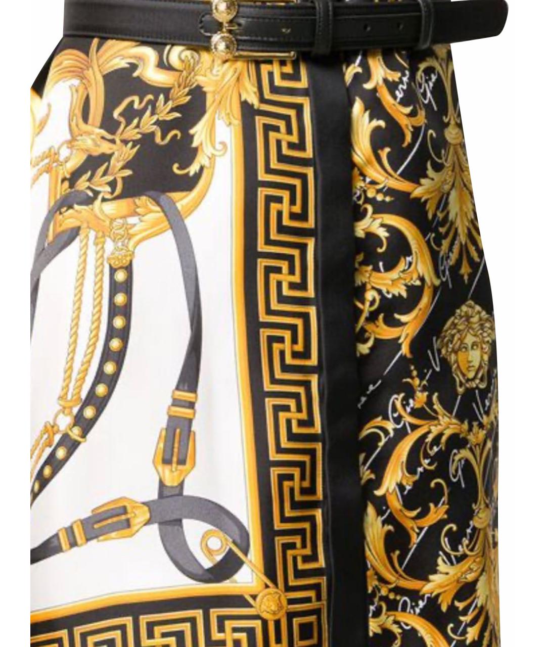 VERSACE Шелковое вечернее платье, фото 6