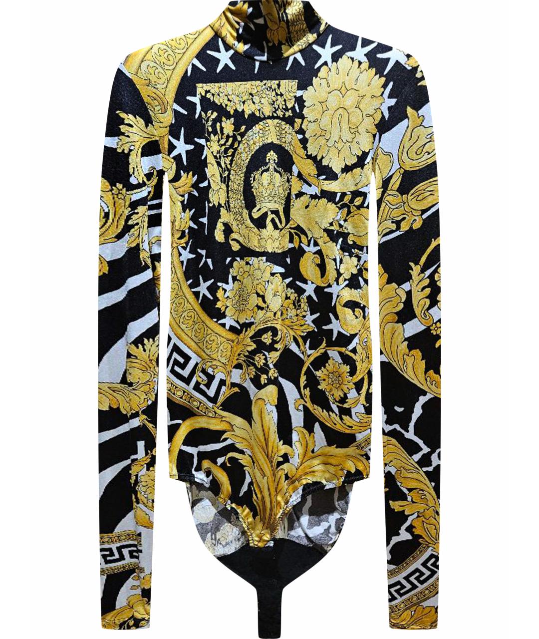 VERSACE Мульти полиамидовое боди, фото 1