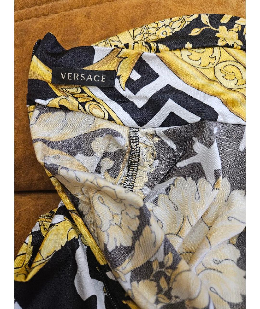 VERSACE Мульти полиамидовое боди, фото 4