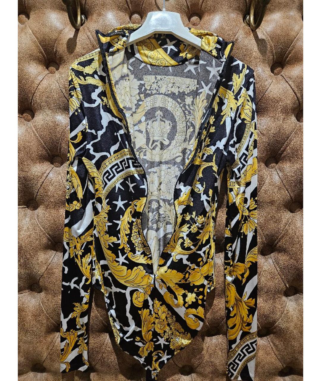 VERSACE Мульти полиамидовое боди, фото 3