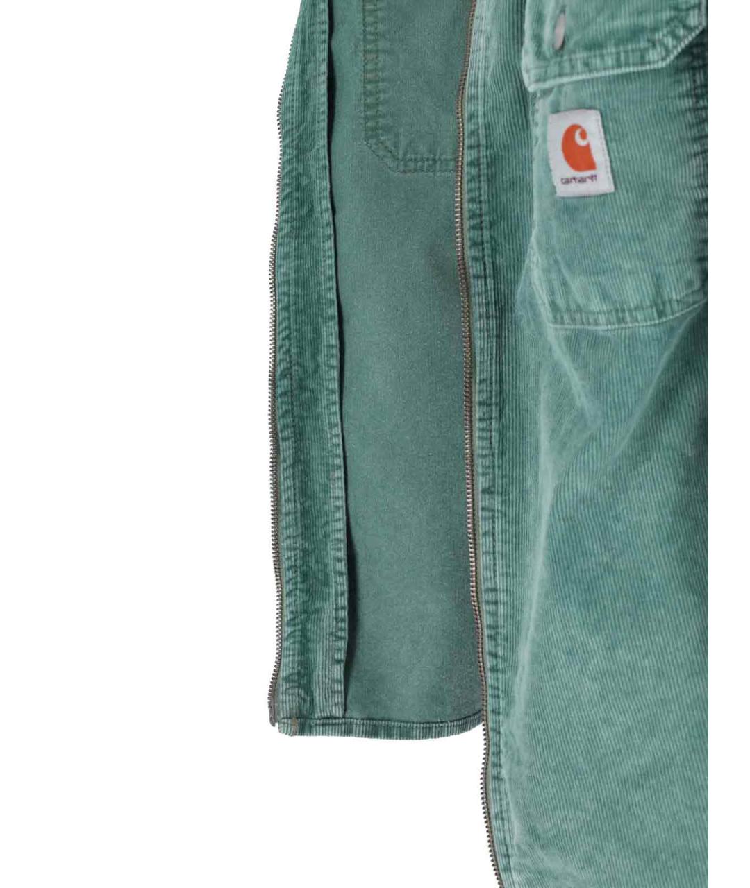 CARHARTT WIP Зеленая хлопковая куртка, фото 5