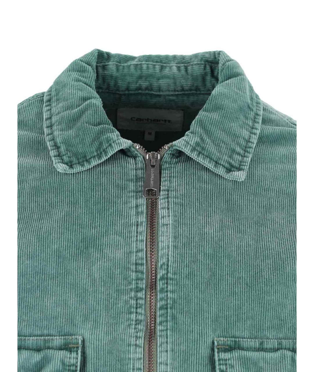 CARHARTT WIP Зеленая хлопковая куртка, фото 4