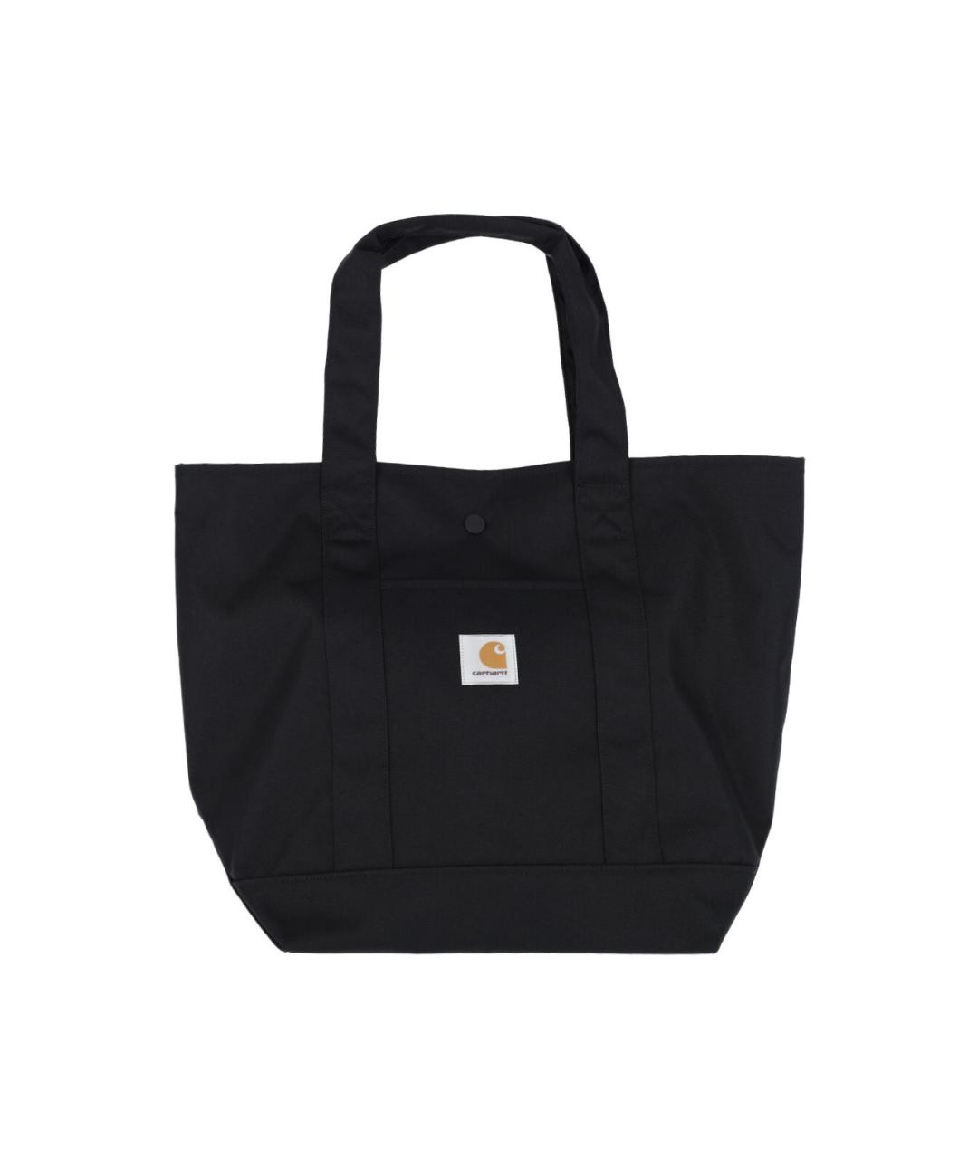 CARHARTT WIP Черная синтетическая сумка тоут, фото 1