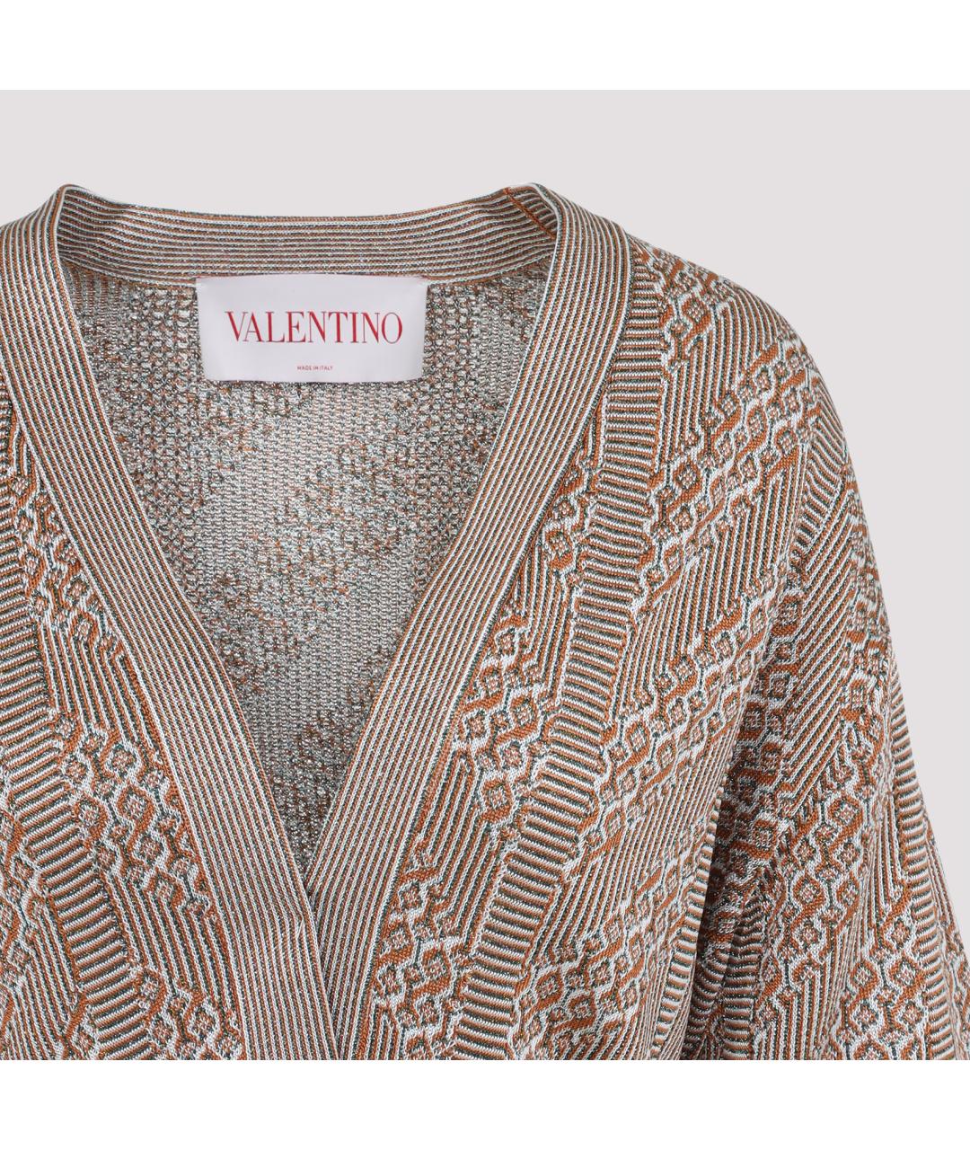 VALENTINO Коричневый кардиган, фото 4