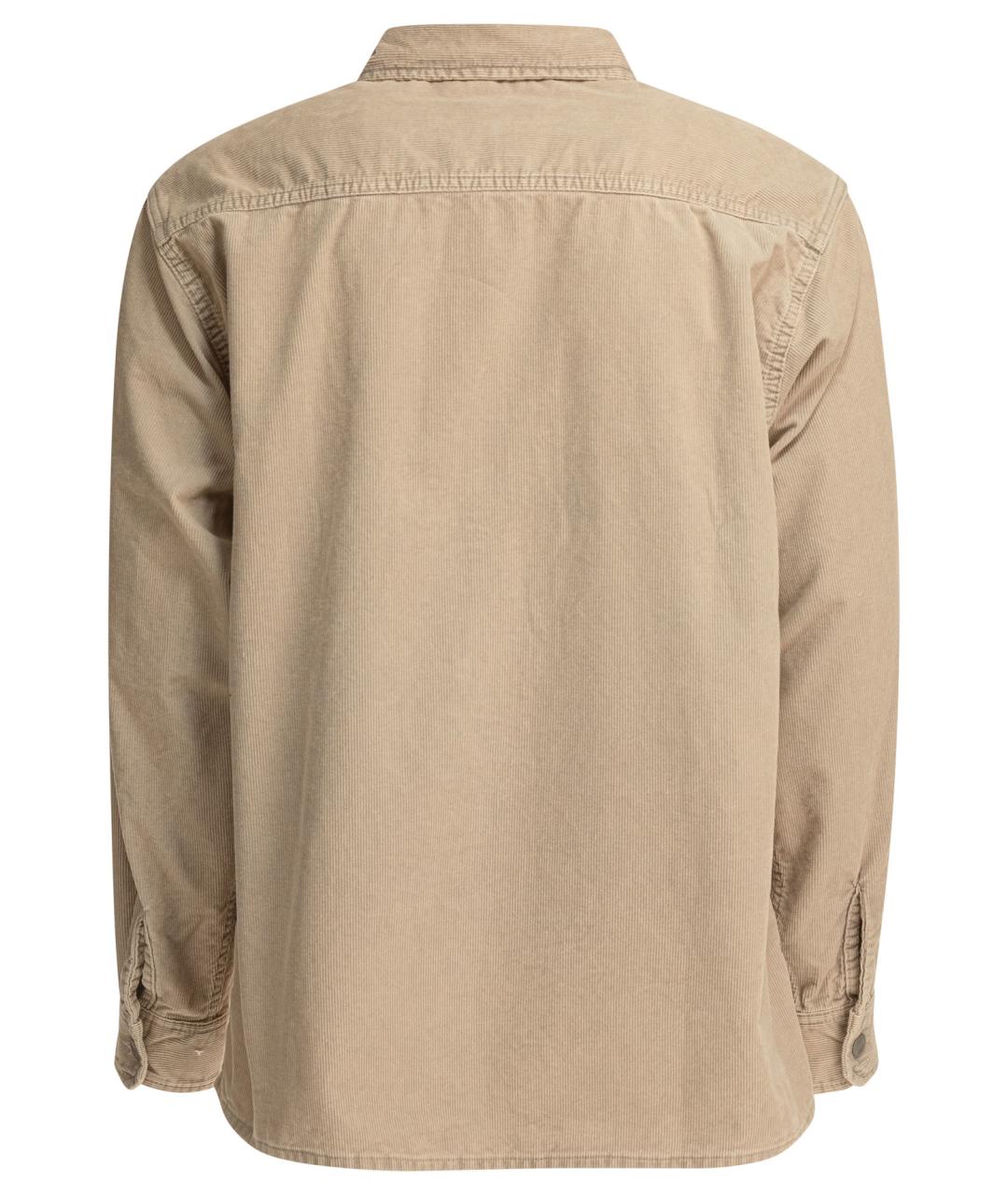 CARHARTT WIP Бежевая хлопковая куртка, фото 2