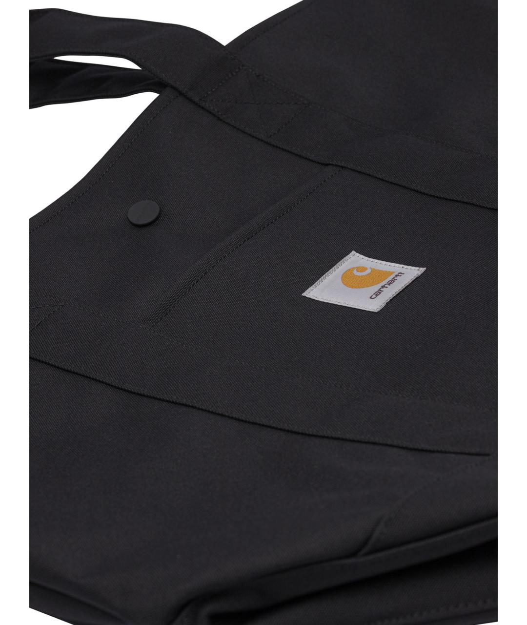 CARHARTT WIP Черная синтетическая сумка на плечо, фото 3