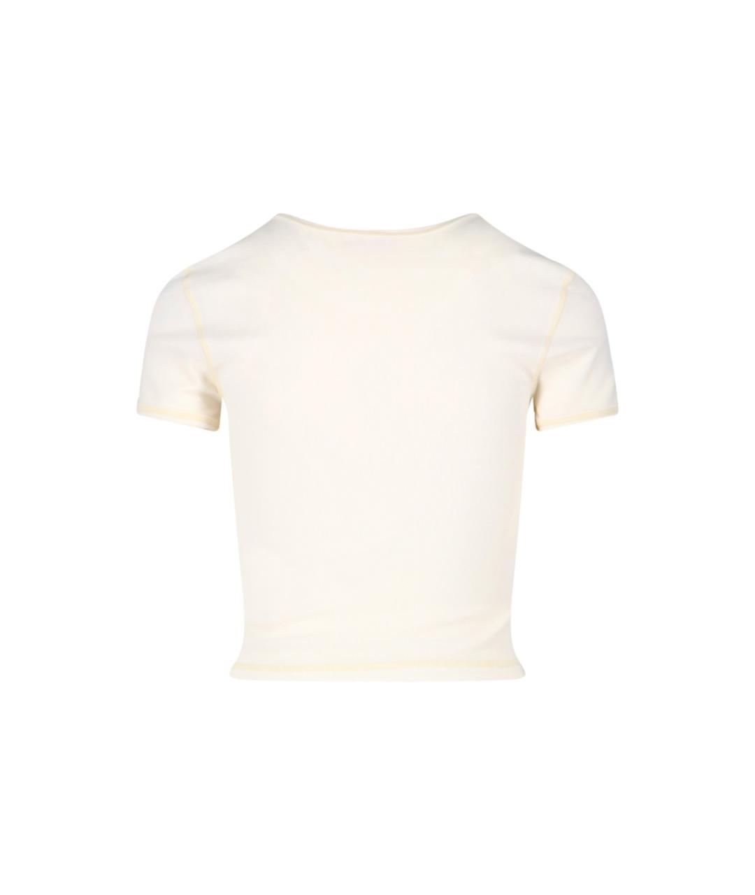 DIESEL Белая хлопковая футболка, фото 2