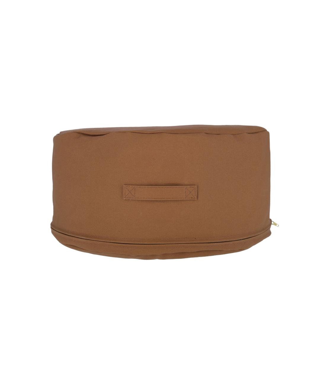 CARHARTT WIP Коричневая хлопковая косметичка, фото 3