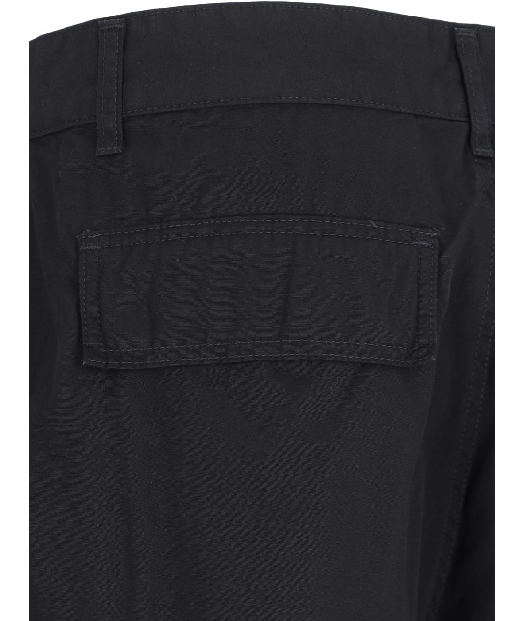 CARHARTT WIP Черные хлопковые шорты, фото 5