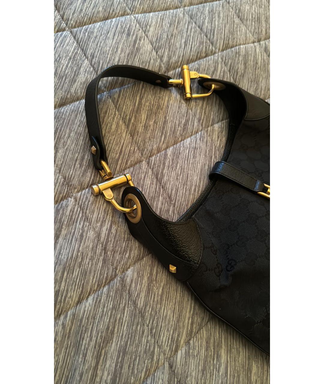 GUCCI Черная сумка через плечо, фото 4