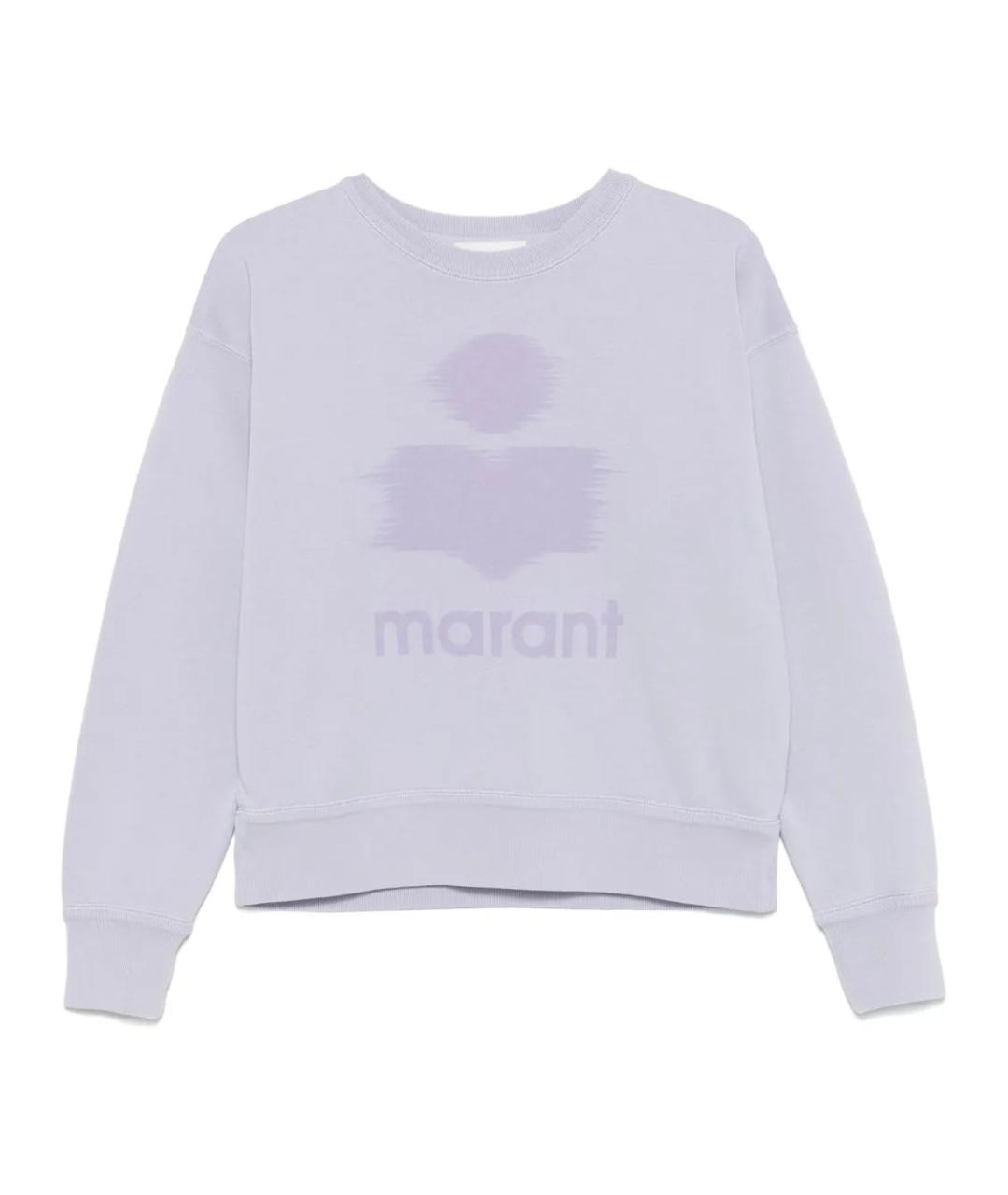 ISABEL MARANT ETOILE Фиолетовый хлопковый джемпер / свитер, фото 1