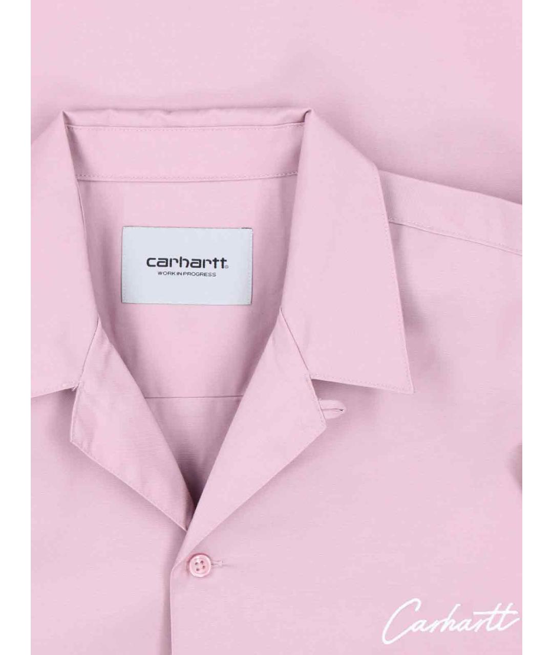 CARHARTT WIP Розовая кэжуал рубашка, фото 3