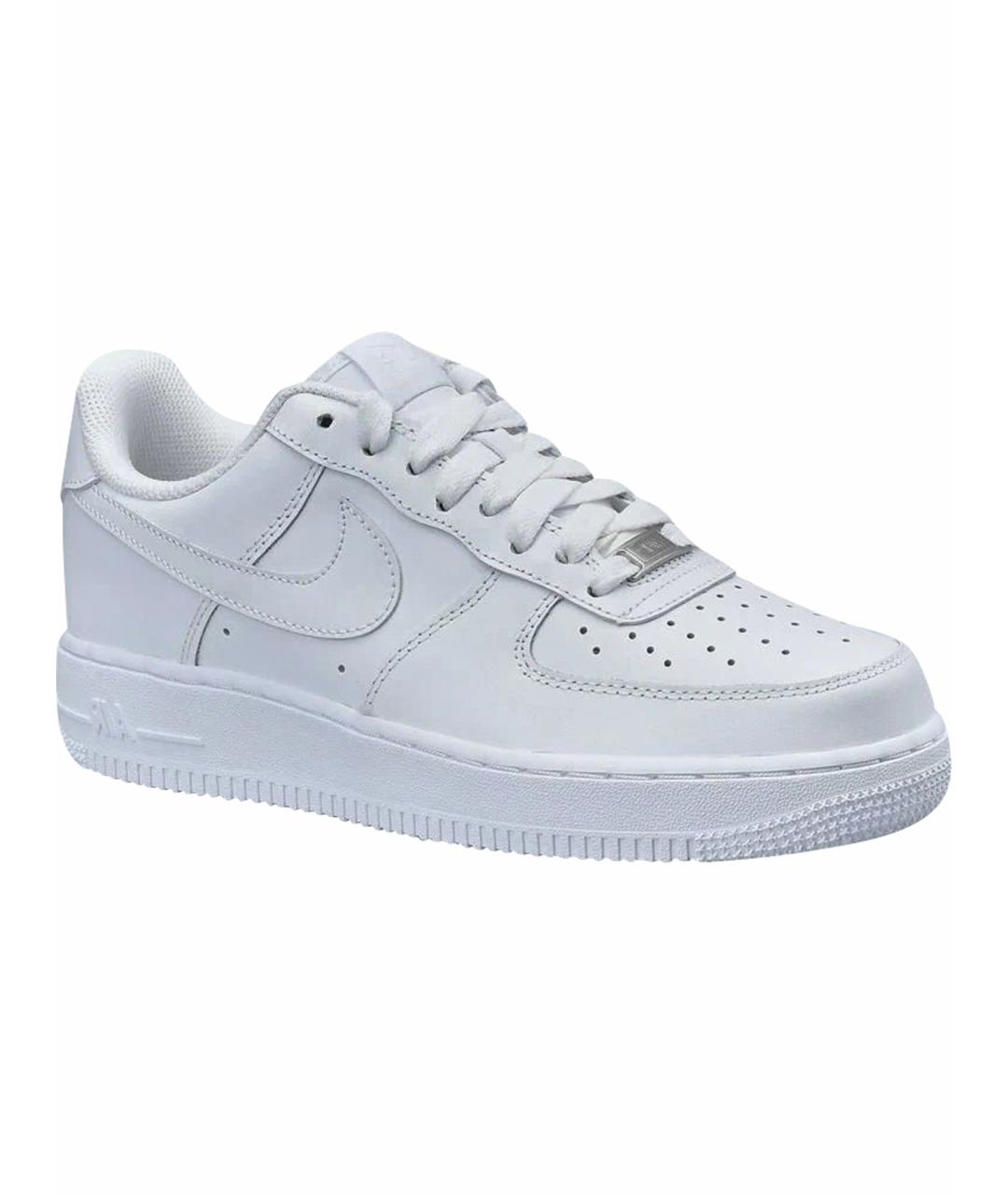 NIKE Белые кроссовки из искусственной кожи, фото 1