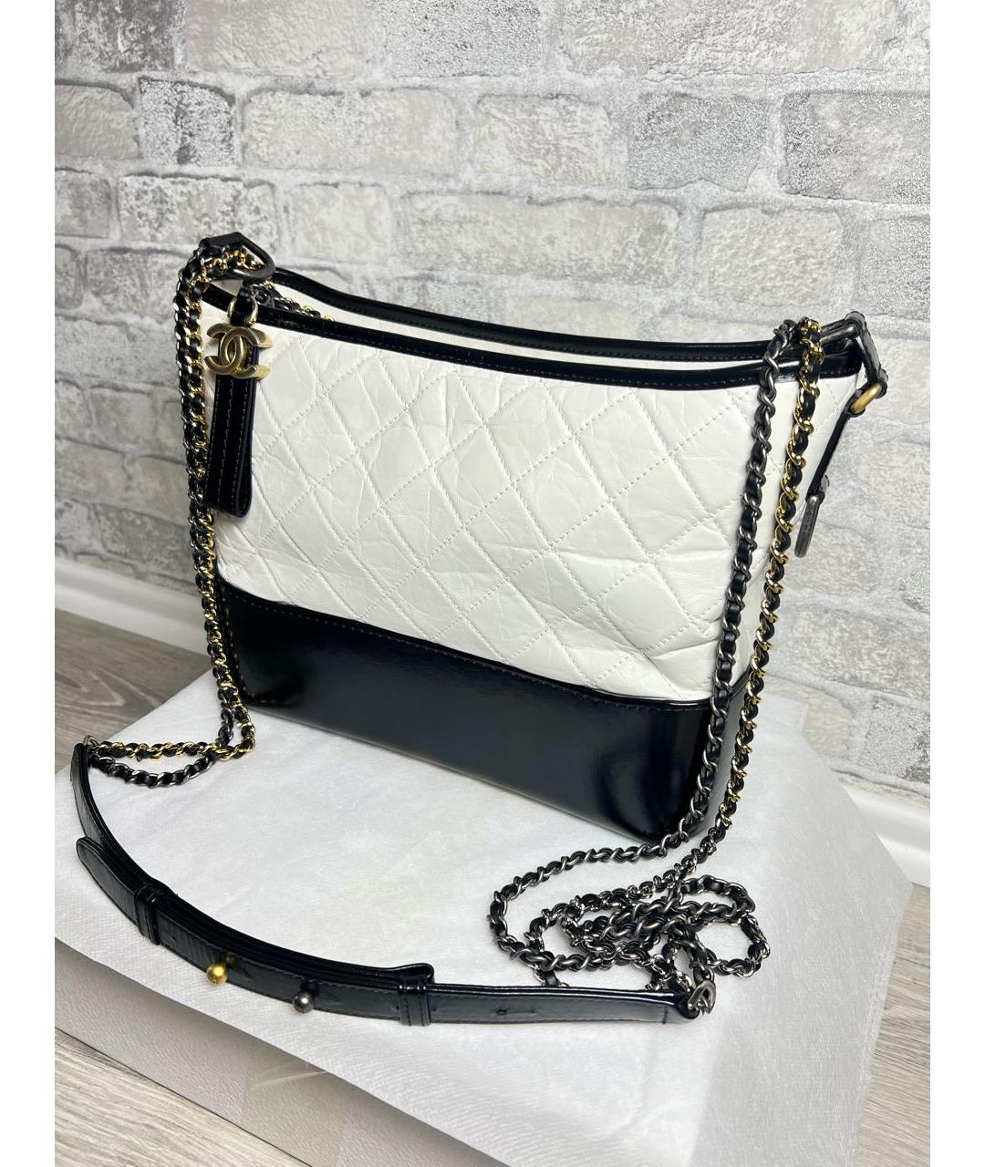 CHANEL Белая сумка через плечо, фото 3