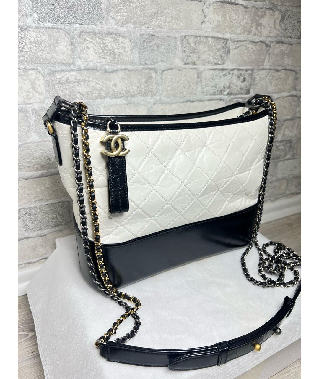 CHANEL Белая сумка через плечо, фото 2