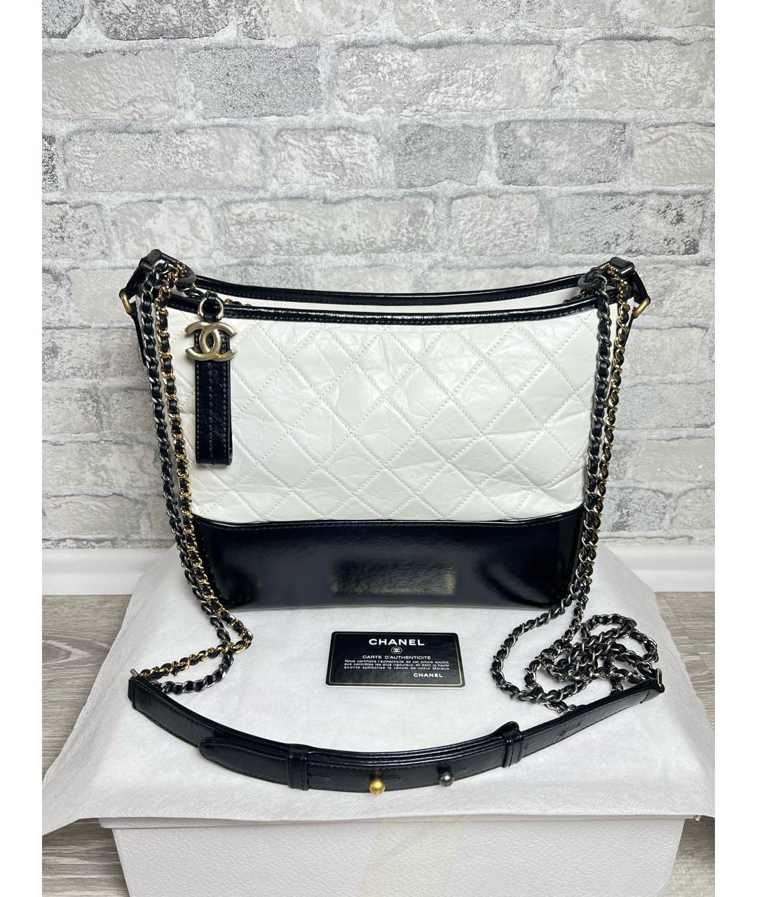 CHANEL Белая сумка через плечо, фото 5