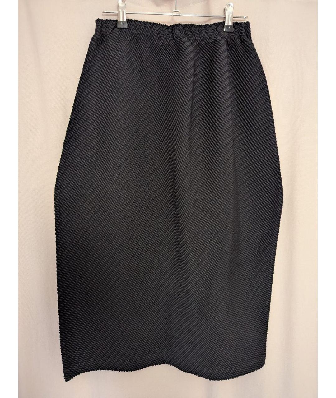ISSEY MIYAKE Черная юбка миди, фото 2