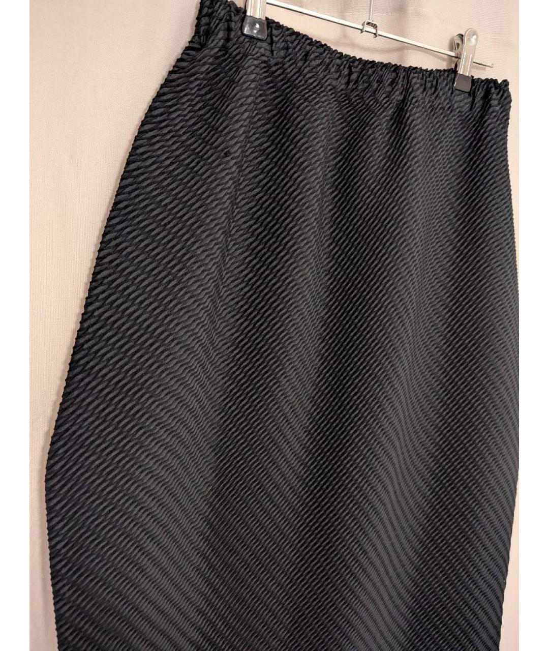 ISSEY MIYAKE Черная юбка миди, фото 6