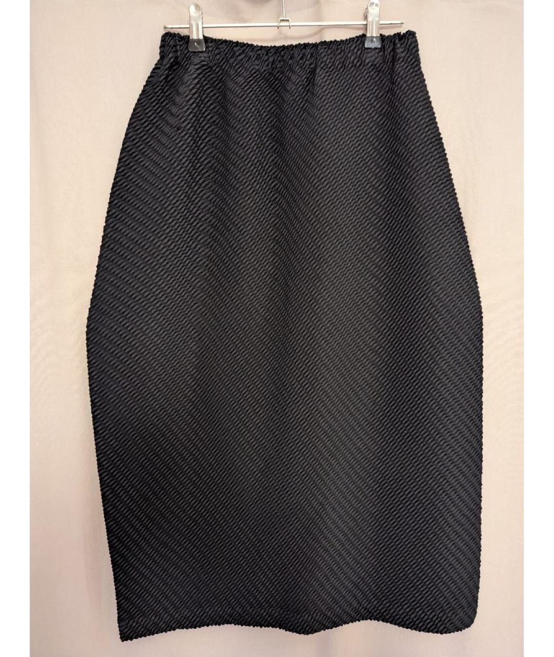 ISSEY MIYAKE Черная юбка миди, фото 10