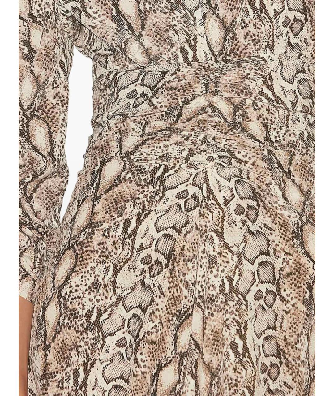 ISABEL MARANT Мульти полиэстеровое повседневное платье, фото 4