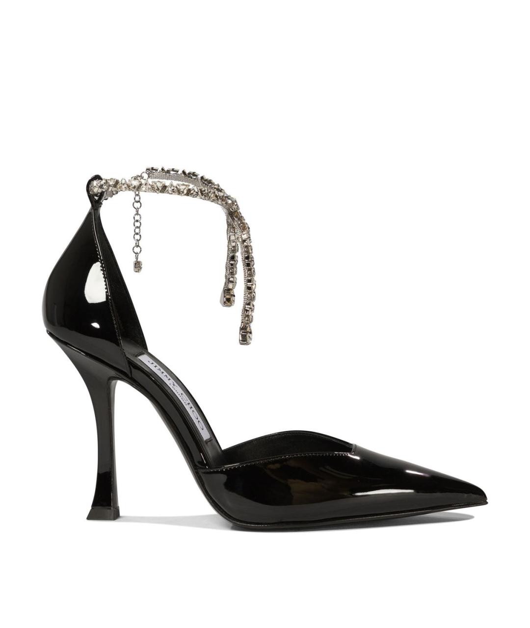 JIMMY CHOO Черные кожаные туфли, фото 1
