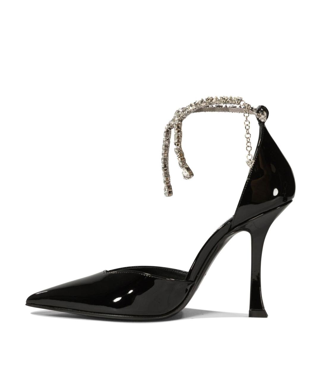 JIMMY CHOO Черные кожаные туфли, фото 3