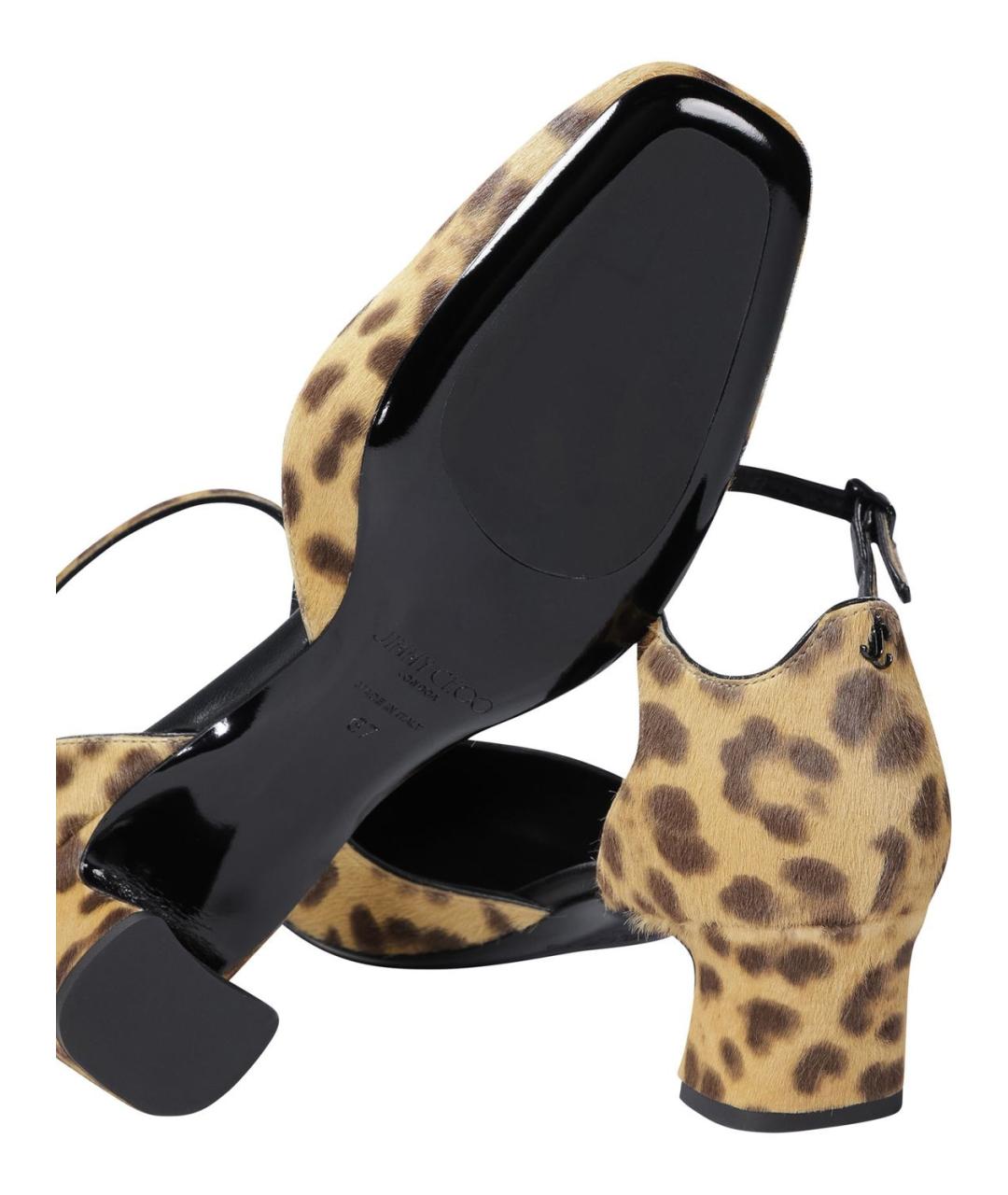 JIMMY CHOO Коричневые туфли, фото 5