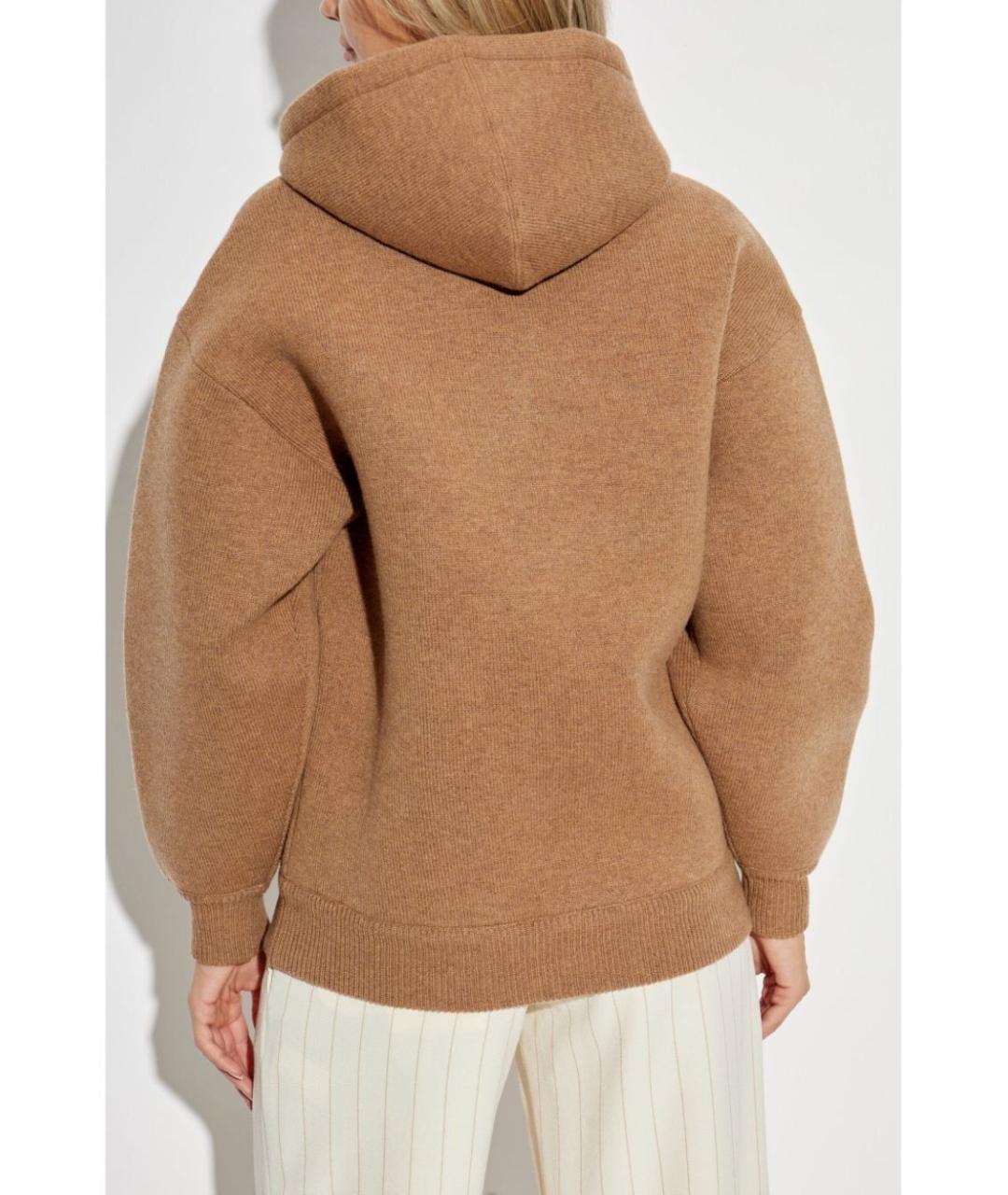 ISABEL MARANT Коричневая полиэстеровая куртка, фото 4