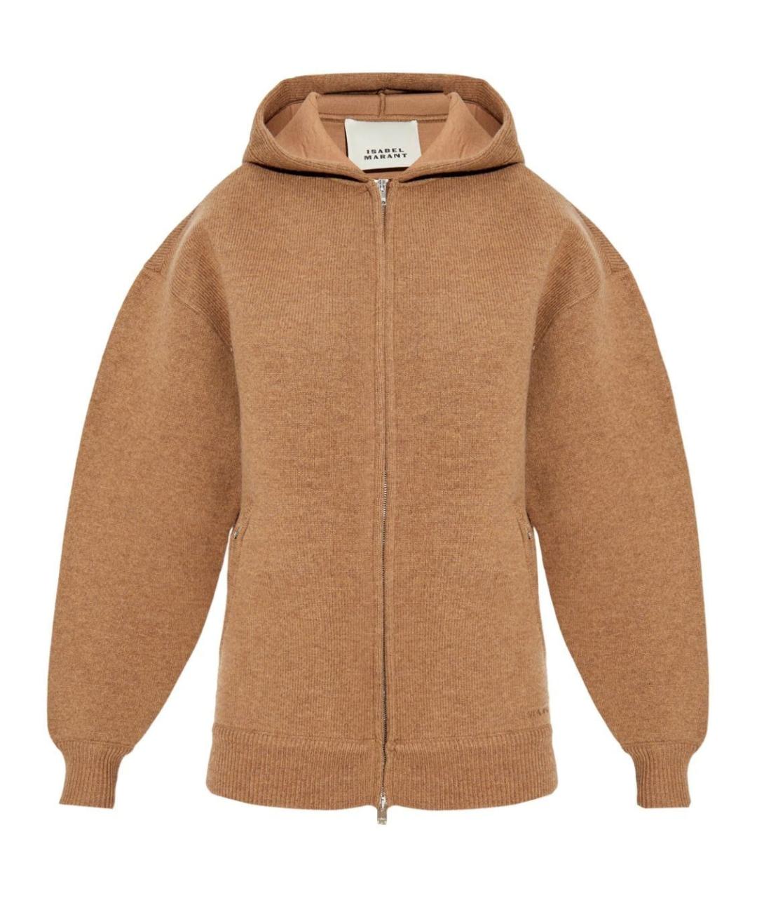 ISABEL MARANT Коричневая полиэстеровая куртка, фото 1