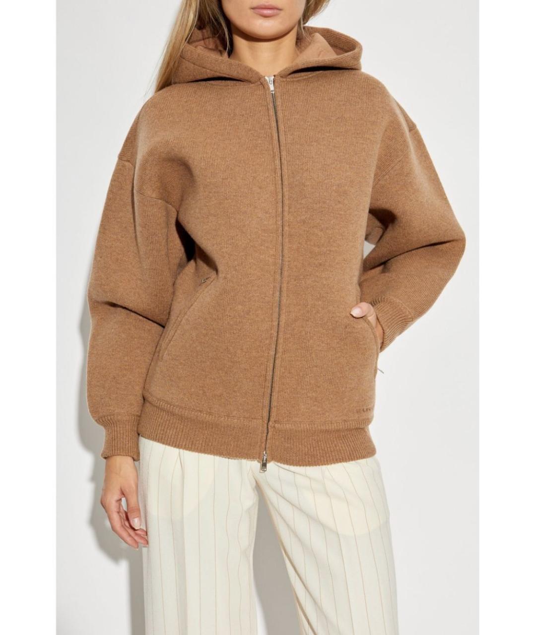 ISABEL MARANT Коричневая полиэстеровая куртка, фото 3